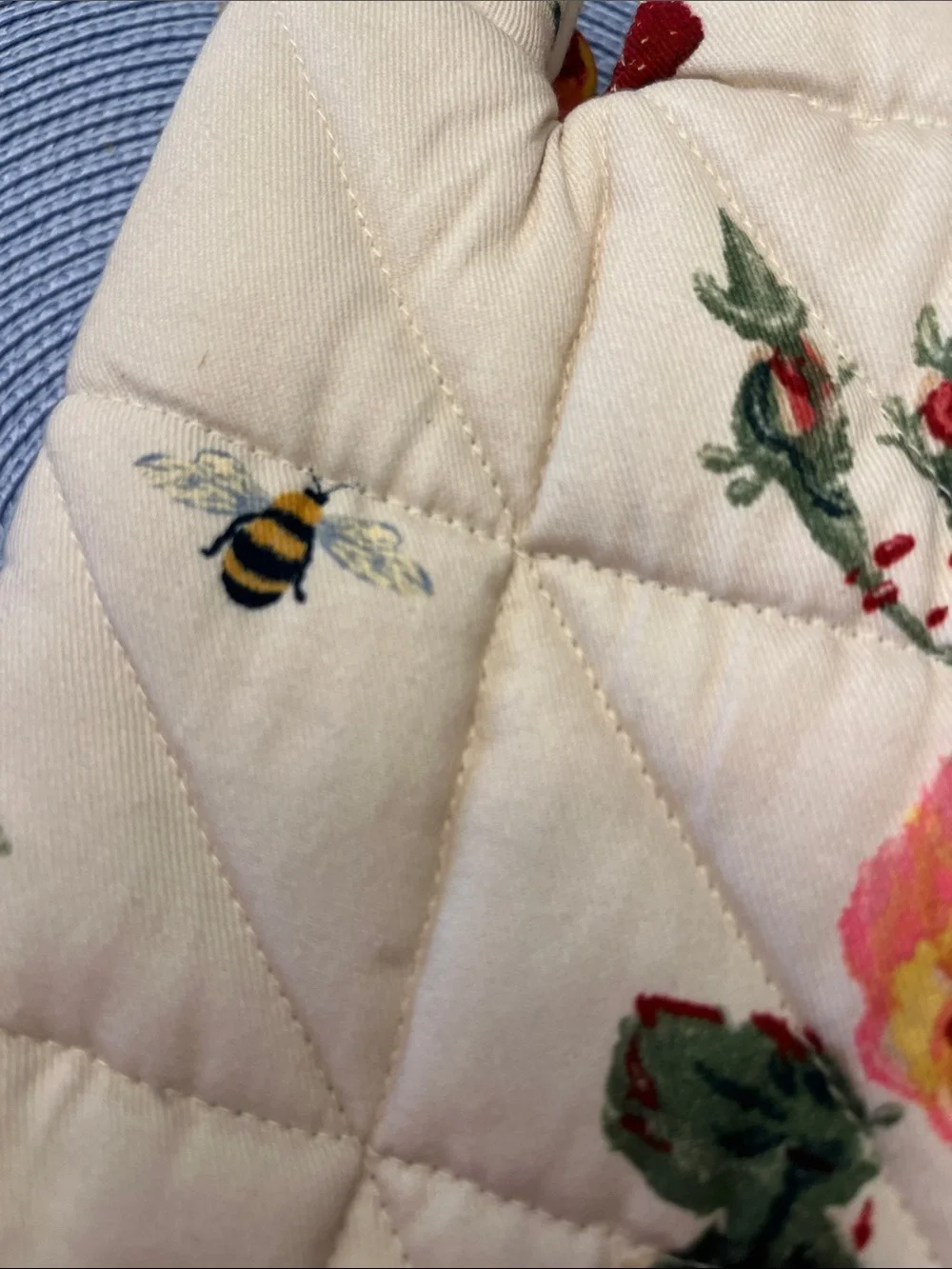 Anthropologie Cottonwine Oven Mitt New with Tags